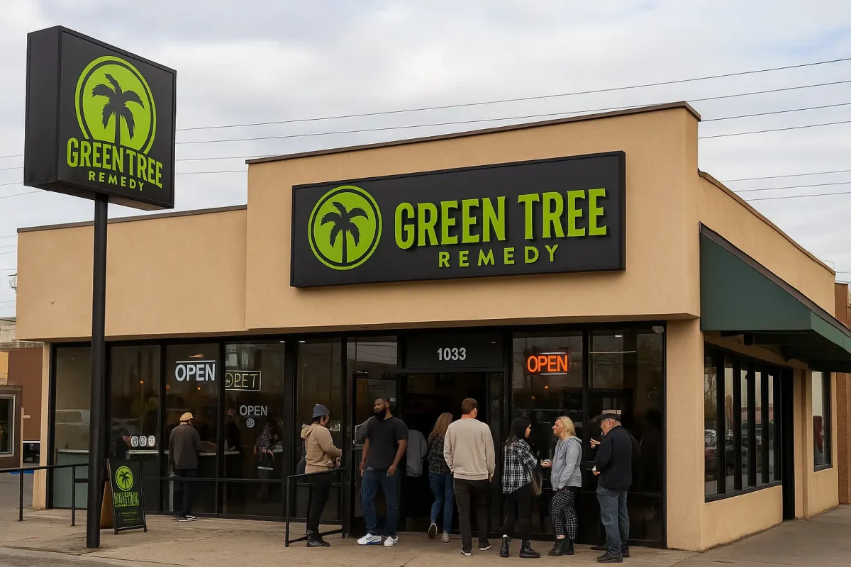 Green Tree Remedy Cannabis Dispensary Storefront
