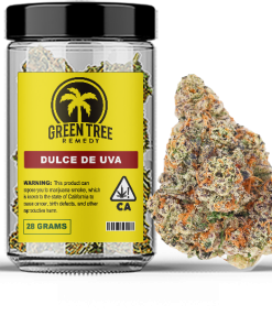 Green Tree Remedy - Dulce de UVA strain flower jar 28 grams